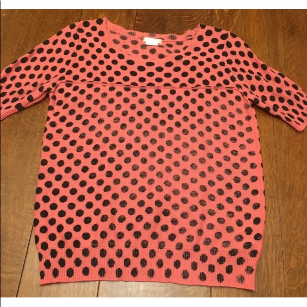 Urban Outfitters Polka Dot Short Summer Sweater L